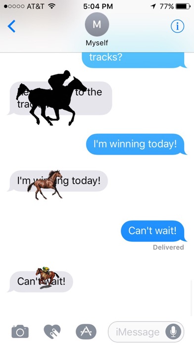 Horse Racing Stickersのスクリーンショット1 Horse Racing Stickersのスクリーンショット1