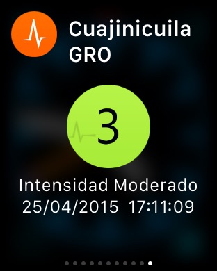 Captura de pantalla del iPhone 1