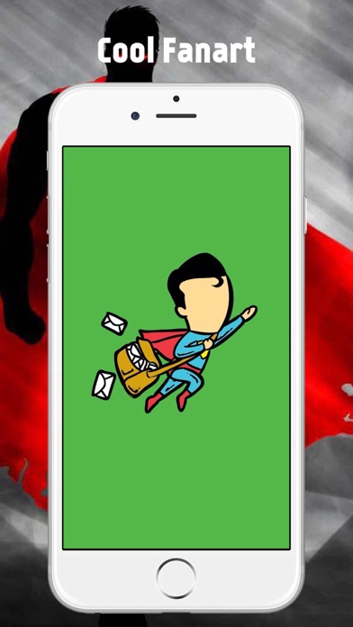 スーパーマンのためのスーパーヒーローコミック神スチール壁紙 Iphoneアプリ Applion