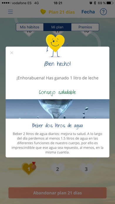 Captura de pantalla del iPhone 3