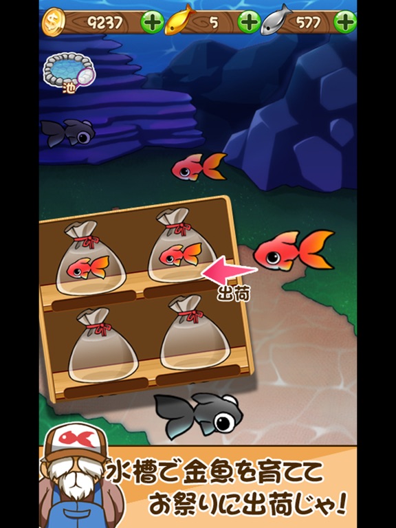 金魚コレクション - 金魚すくい無料ゲームのおすすめ画像4