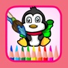 Game Drawing Penguins for Family Kids Coloring penguins game