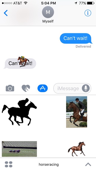 Horse Racing Stickersのスクリーンショット5 Horse Racing Stickersのスクリーンショット5
