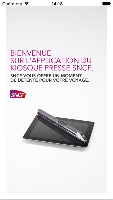 Screenshot #1 pour Kiosque Presse SNCF