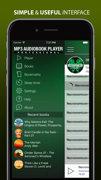 Mp3 Player.with Spotify And Audio Book App