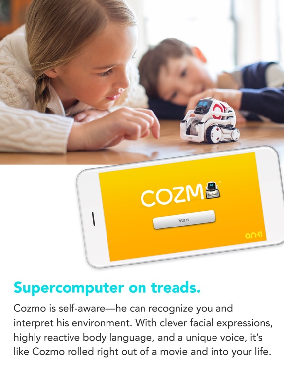 Screenshots of Cozmo ® for iPad