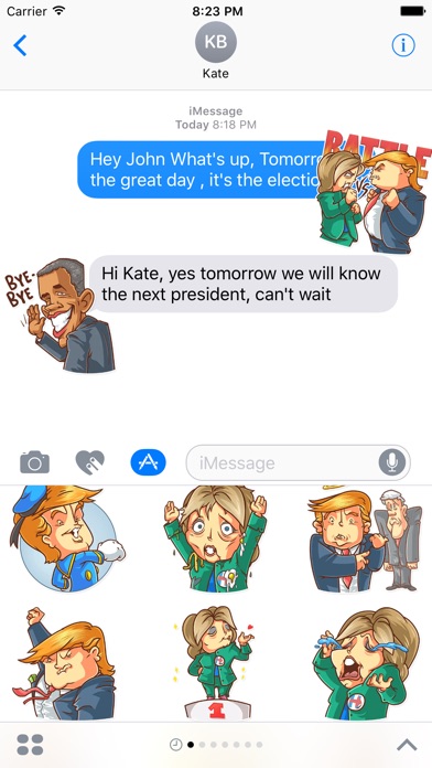 download Election Day Emoji Stickers - for iMessage apps 2