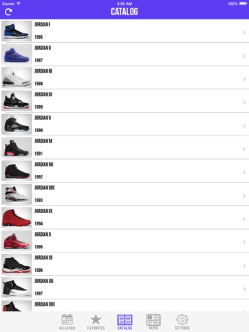Скриншот из Sneaker Crush - Air Jordan & Nike Release Dates