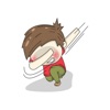 Ading Millennial Guy stickers by rolankn8