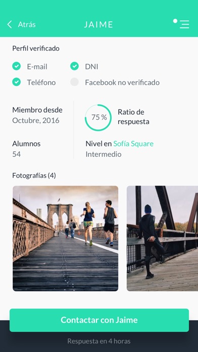 Captura de pantalla del iPhone 2