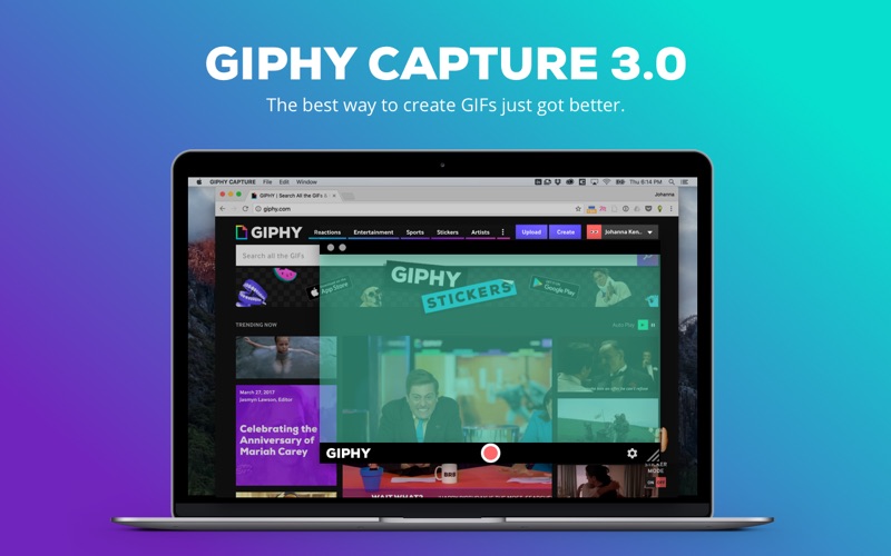 where are giphy capture images stored after capture