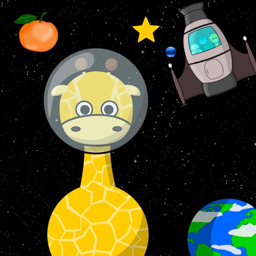 Gigi Giraffe Space Adventure - Apps for Kids 2-4