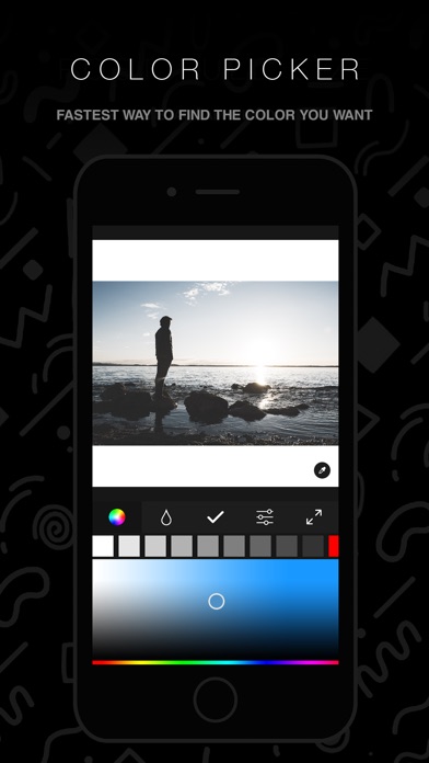 Screenshots of InstaFit 2 - Post Photos Without Cropping for iPhone