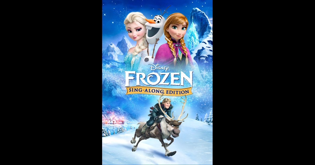 frozen sing along dvd uk